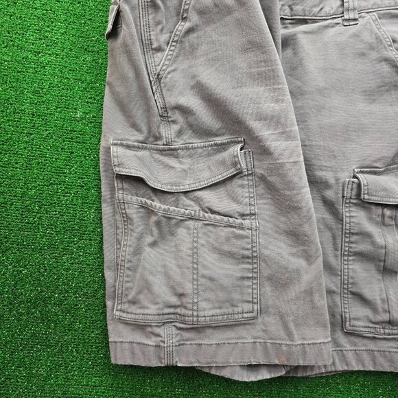 Carhartt Cargo‎ Shorts Mens 42 Gray Rugged Flex Relaxed Fit Utility Workwear - Picture 3 of 10